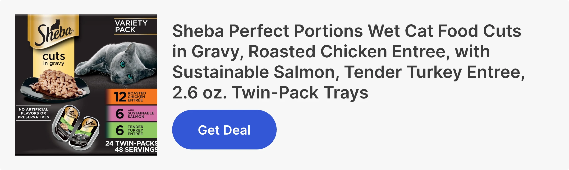 Perfect Portions Wet Cat Food Cuts